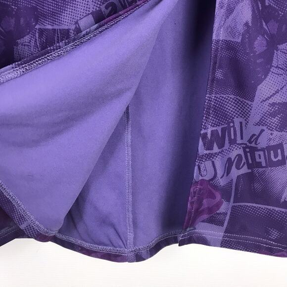 Torrid Betsey Johnson Mesh Pencil Skirt Front Slit Lined Purple Floral Size 2 2X - Picture 4 of 6